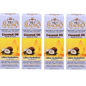 4 packs - Tio Nacho Coconut Oil Ultra Hydration Conditioner, 14 oz each